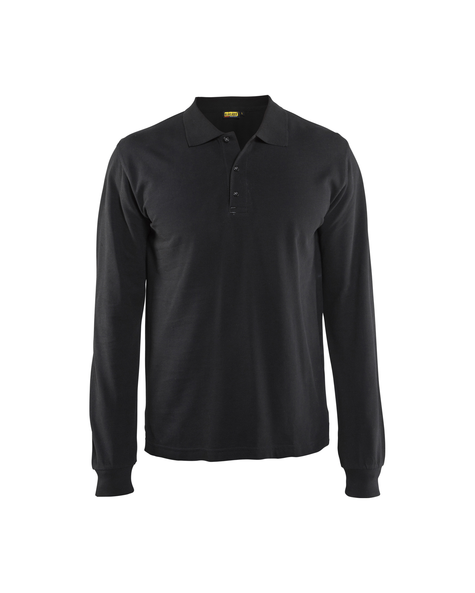 Langarm Poloshirt