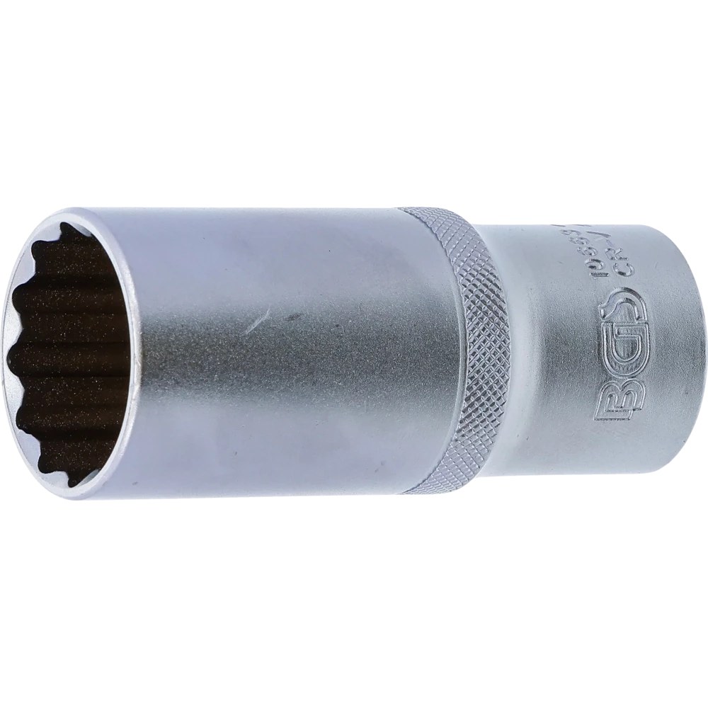 Steckschlüssel-Einsatz Zwölfkant, tief, Antrieb Innenvierkant 12,5 mm (1/2"), SW 26 mm