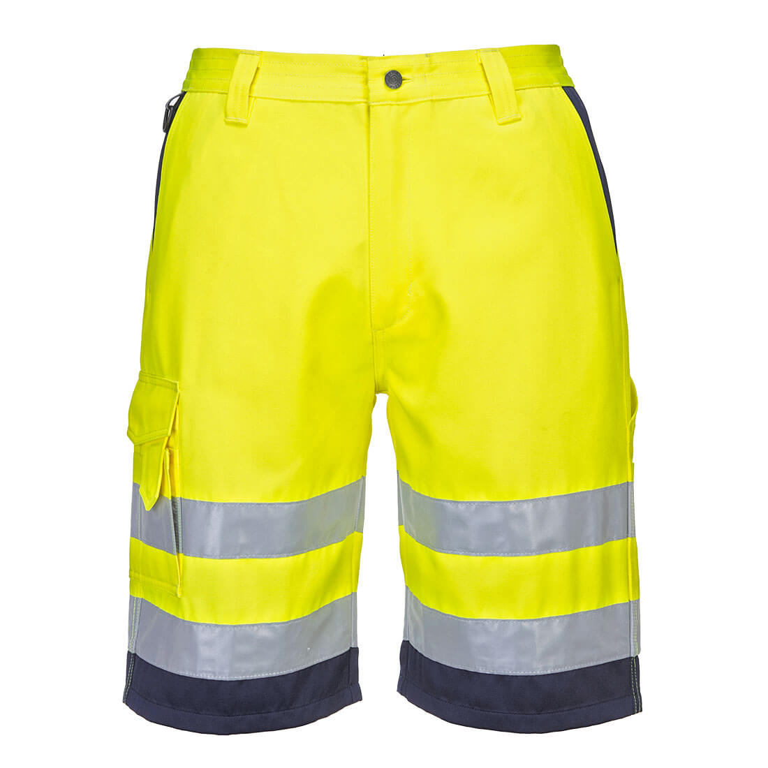 Leichte Hi-Vis Shorts aus Polyester-Baumwolle