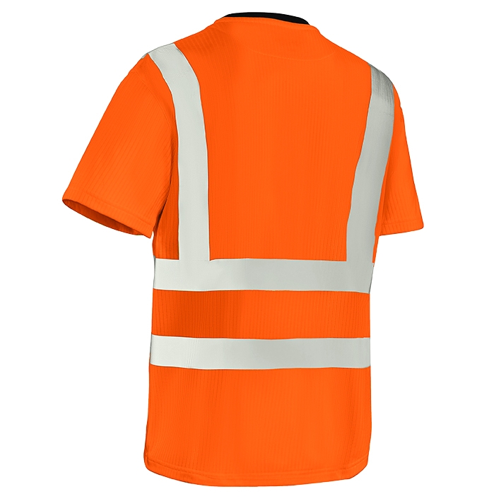 teXXor® Warnschutz T-Shirt HOOGE leuchtorange