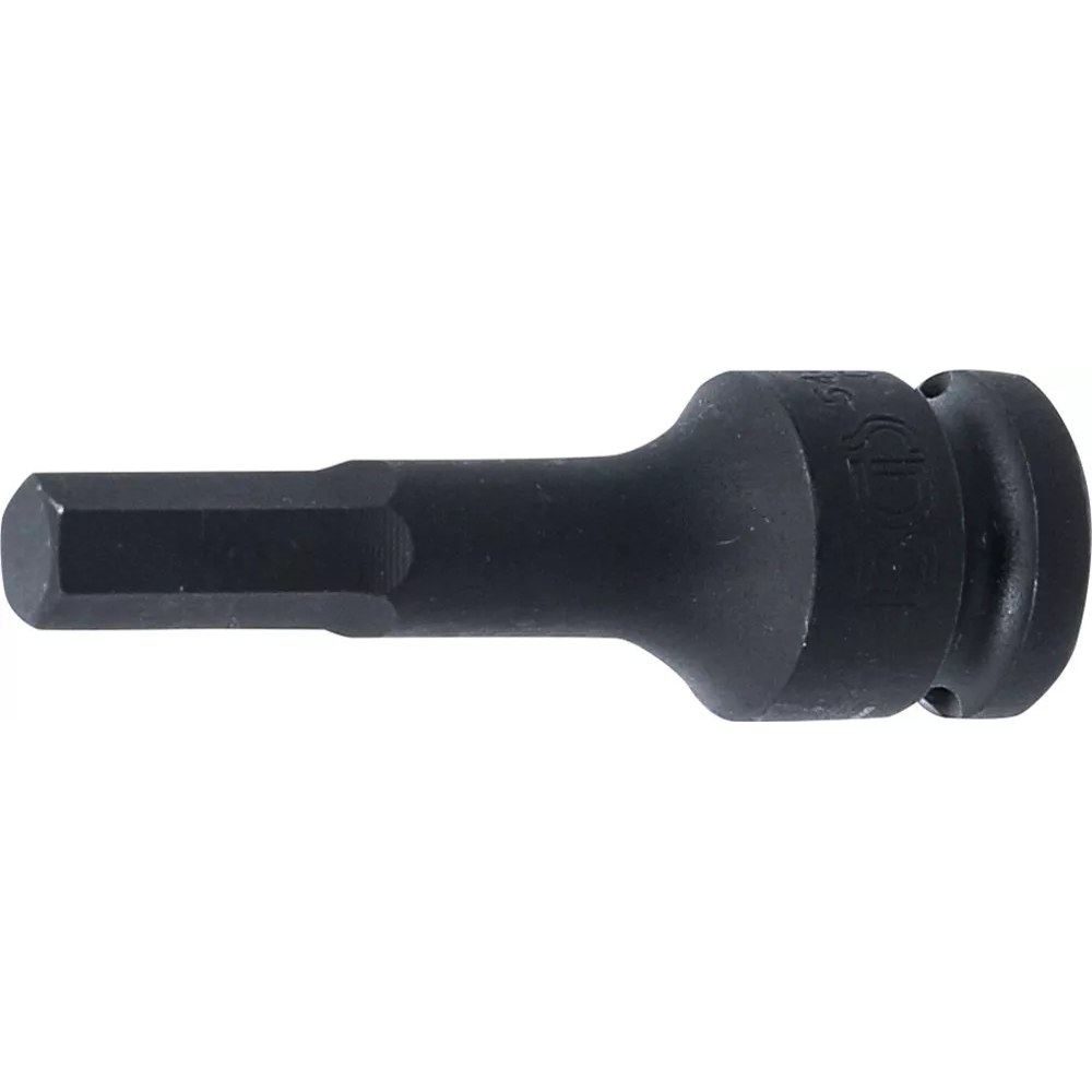 Kraft-Bit-Einsatz, Länge 75 mm, Antrieb Innenvierkant 12,5 mm (1/2"), Innensechskant 10 mm