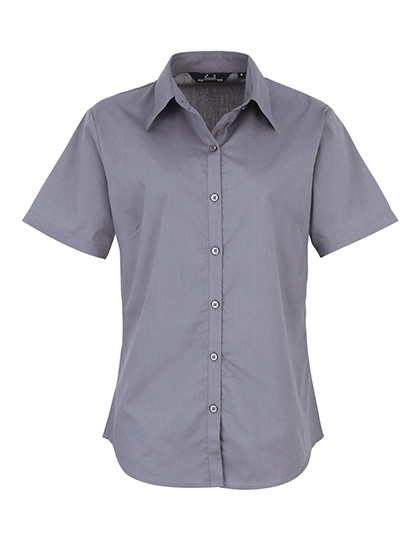 Bluse – Women´s Poplin Short Sleeve Blouse