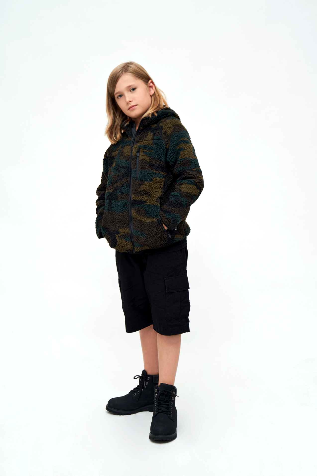 Kids Teddyfleece Jacket Hooded