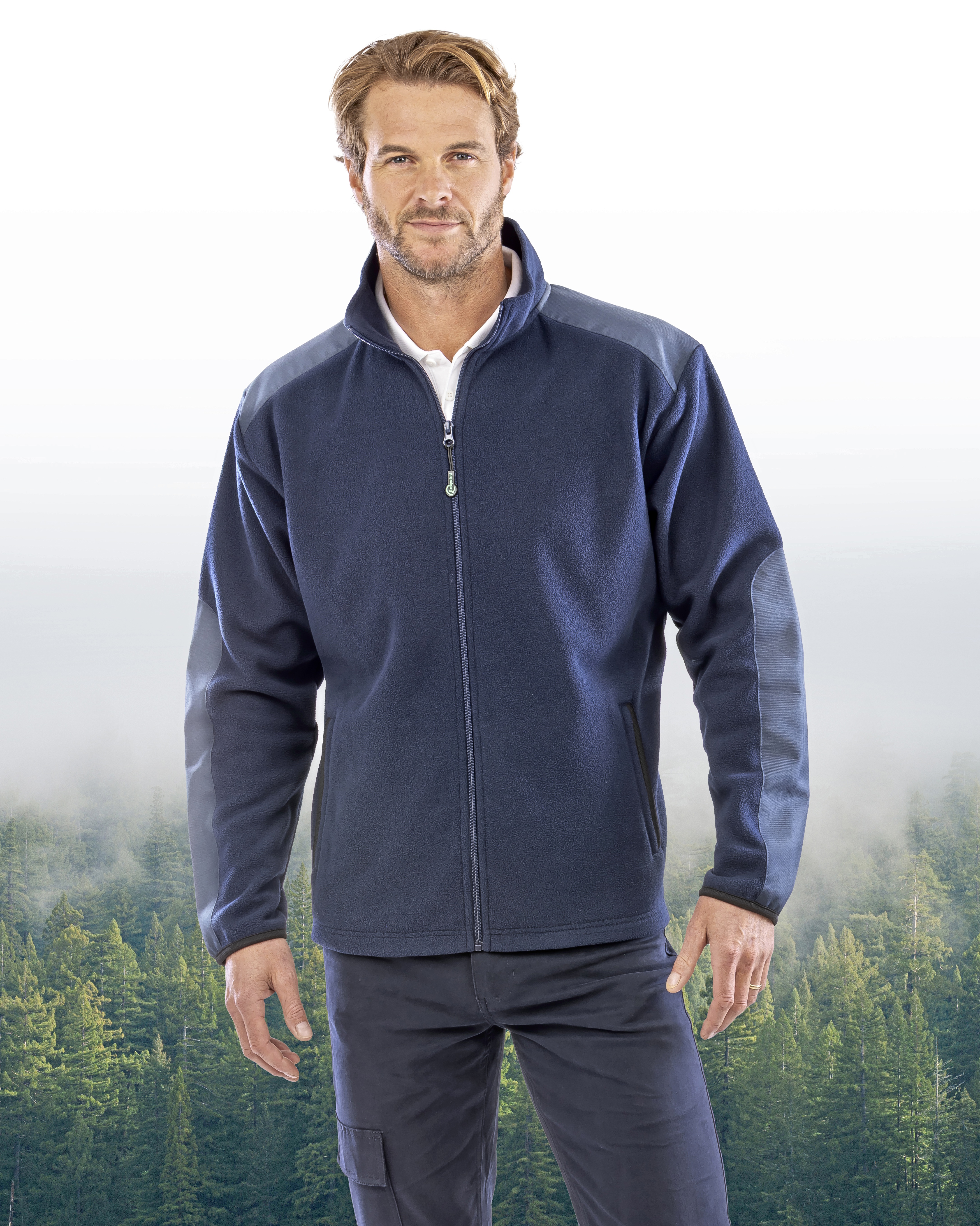 Recycled Heavy Duty Microfleece Jacket