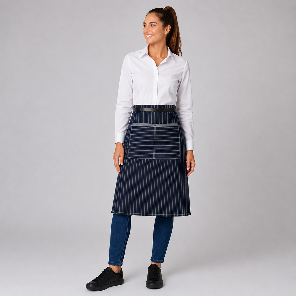 Bistroschürze B 80 x L 75 cm
