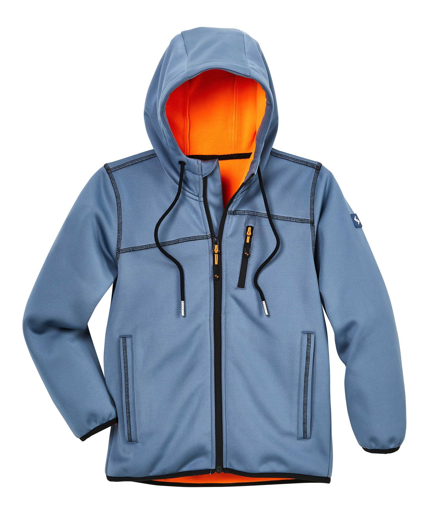 Active Kinder Strick-Fleecejacke