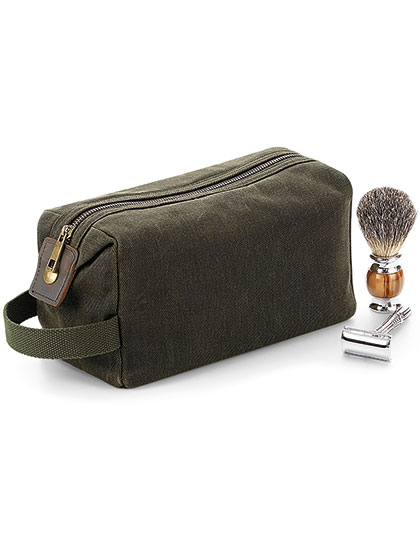 Tasche – Heritage Waxed Canvas Wash Bag