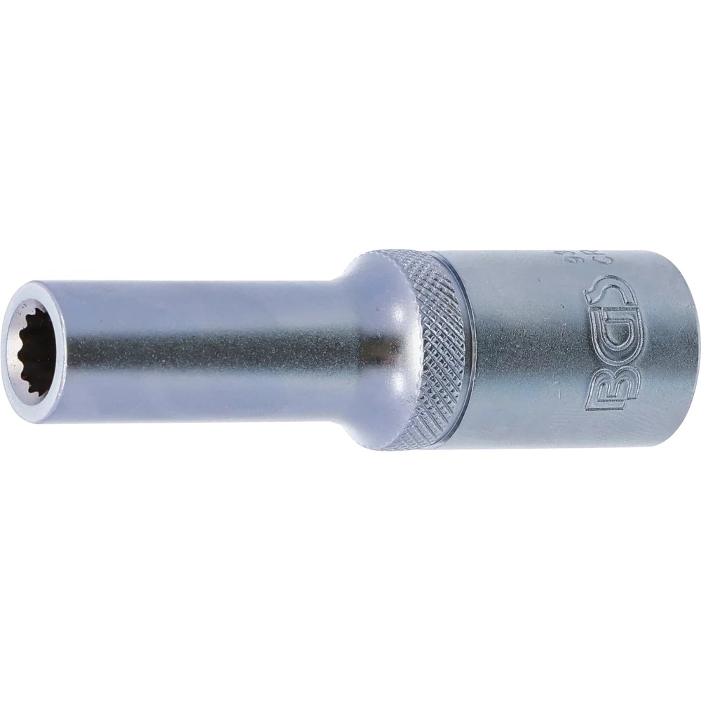 Steckschlüssel-Einsatz Zwölfkant, tief, Antrieb Innenvierkant 12,5 mm (1/2"), SW 8 mm