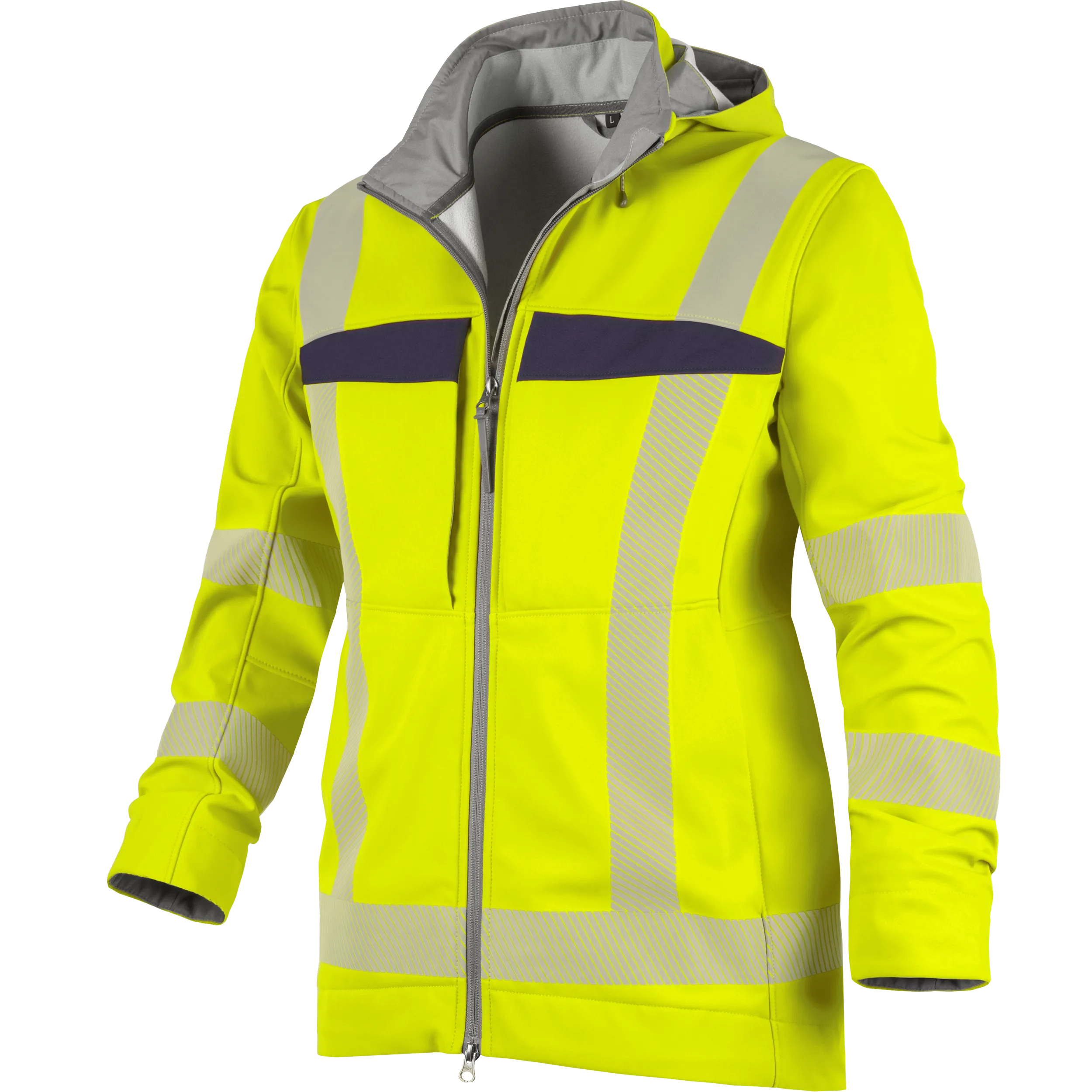 Hybrid-Softshelljacke "Allround-Warnschutz" – wasserdicht & atmungsaktiv