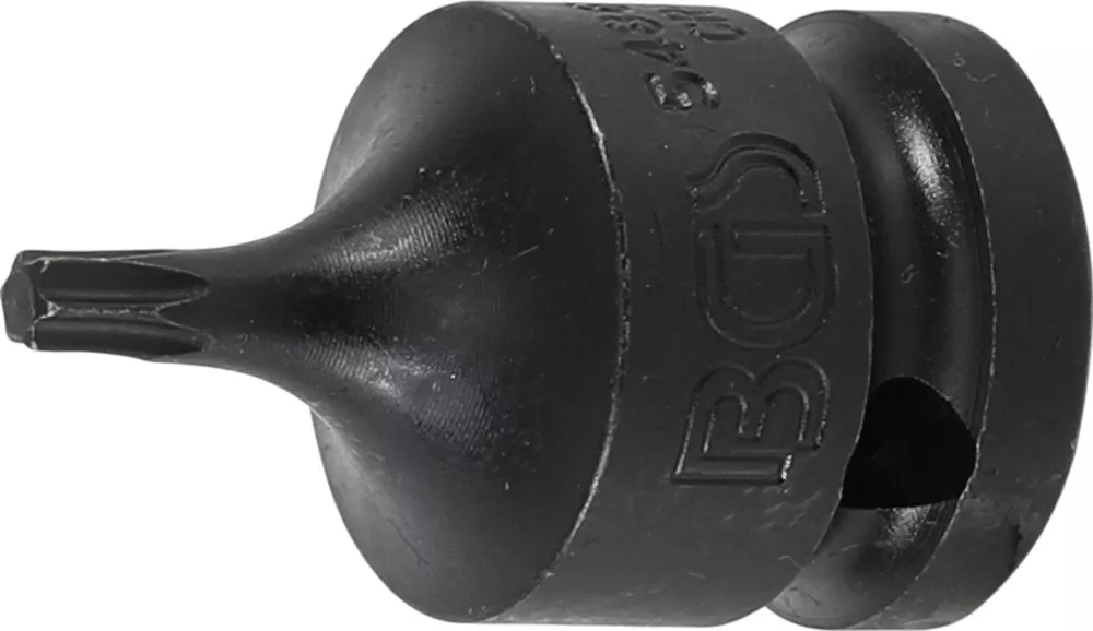 Kraft-Bit-Einsatz, Länge 42 mm, Antrieb Innenvierkant 12,5 mm (1/2"), T-Profil (für Torx) T25