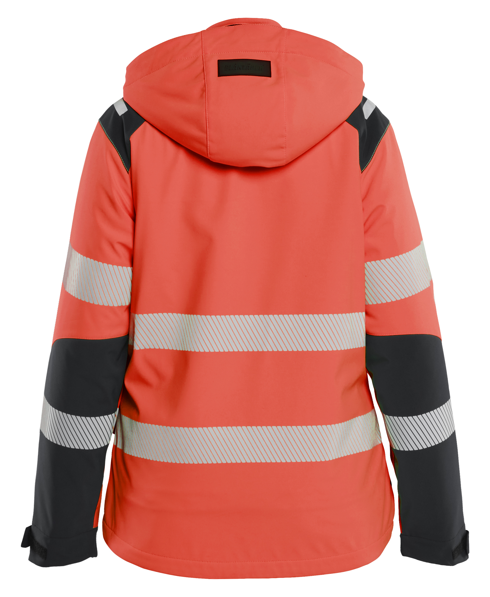 Damen High Vis Softshell Winterjacke