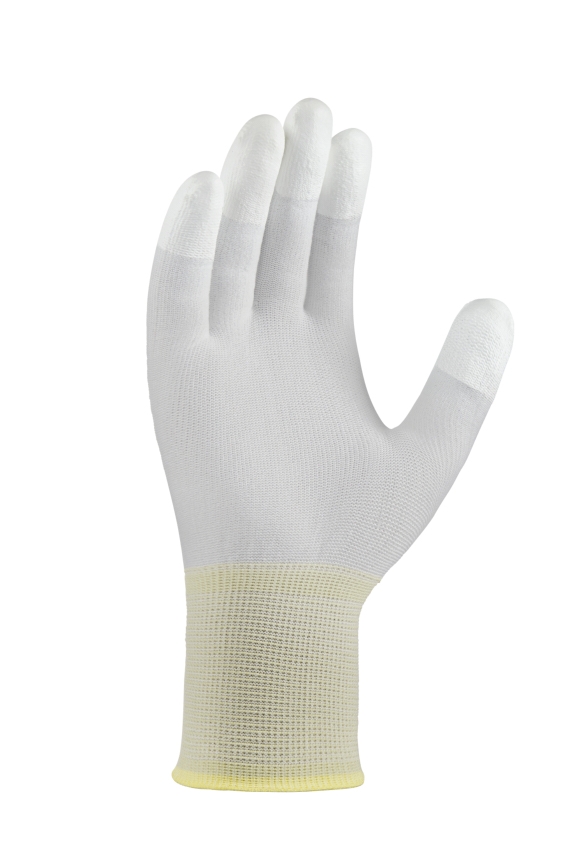 teXXor® Nylon-Strickhandschuhe POLYURETHAN BESCHICHTET weiß