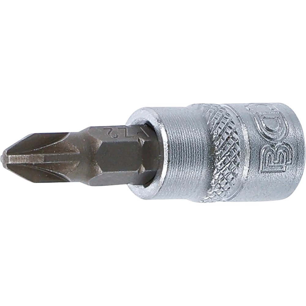 Bit-Einsatz, Antrieb Innenvierkant 6,3 mm (1/4"), Kreuzschlitz PZ2