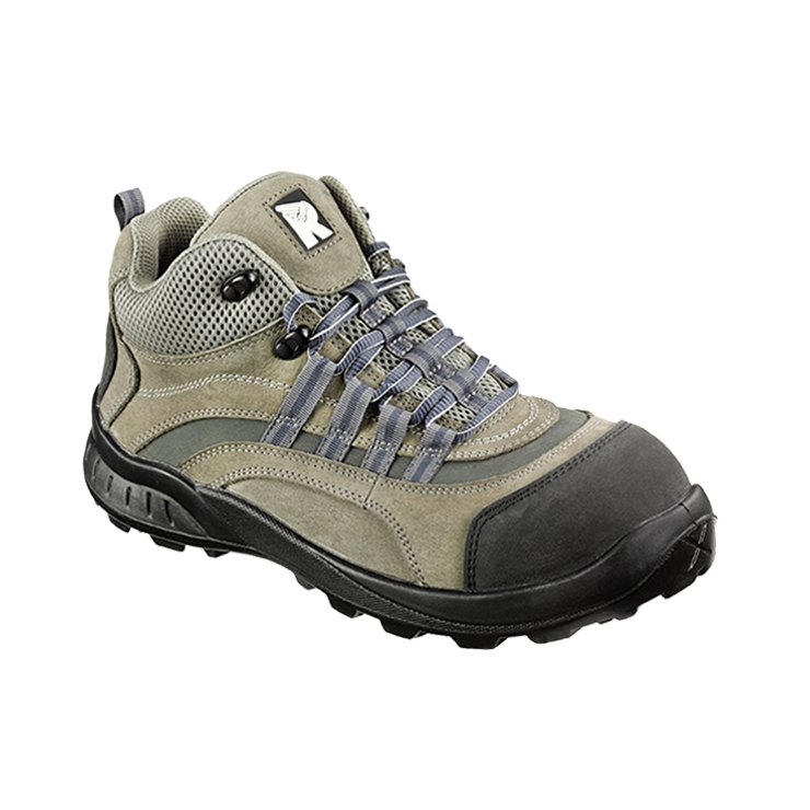 RUNNEX® S2-Sicherheitsschnürstiefel TeamStar schwarz/beige/blau