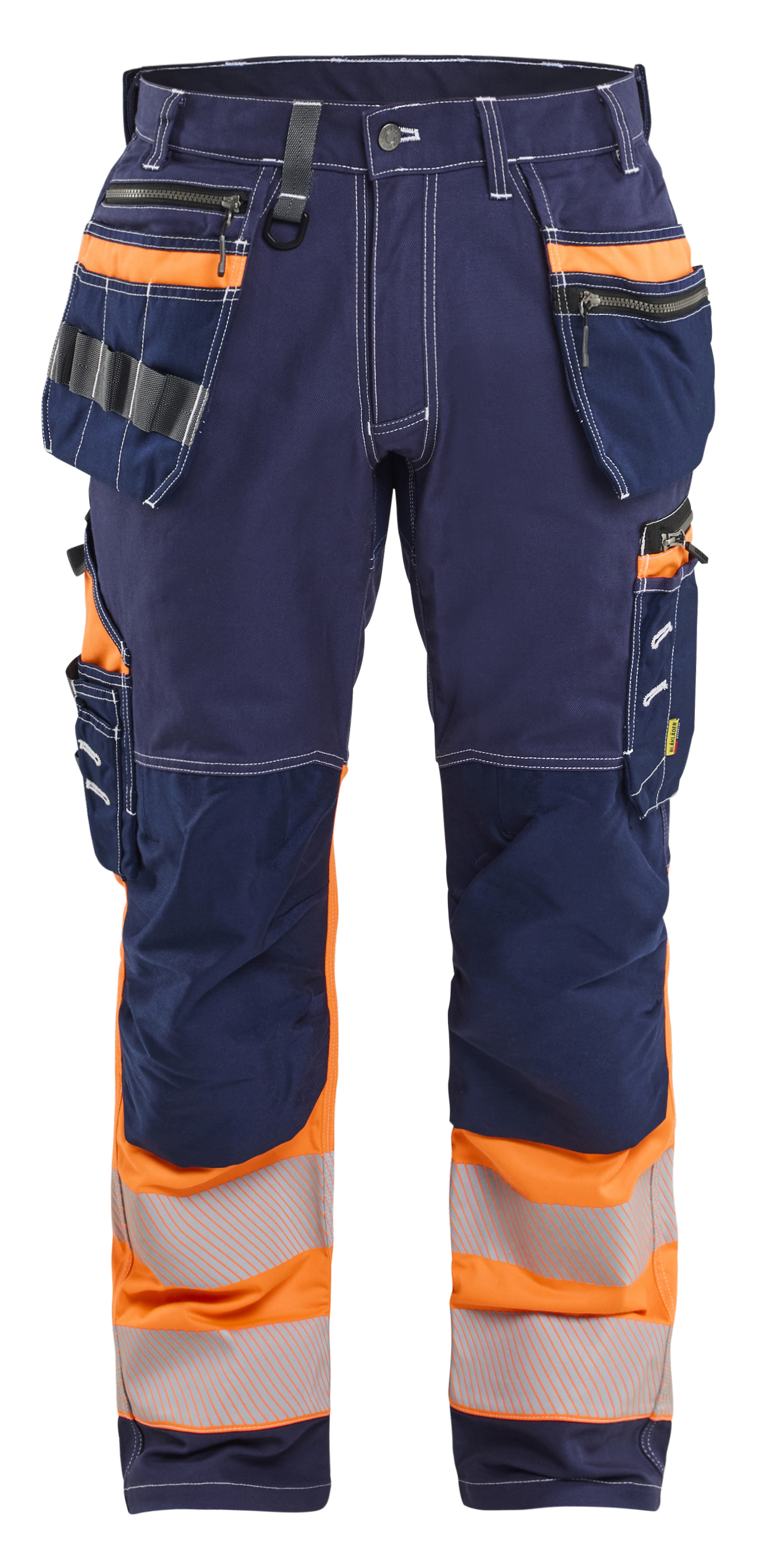 High Vis Arbeitshose mit Stretch
