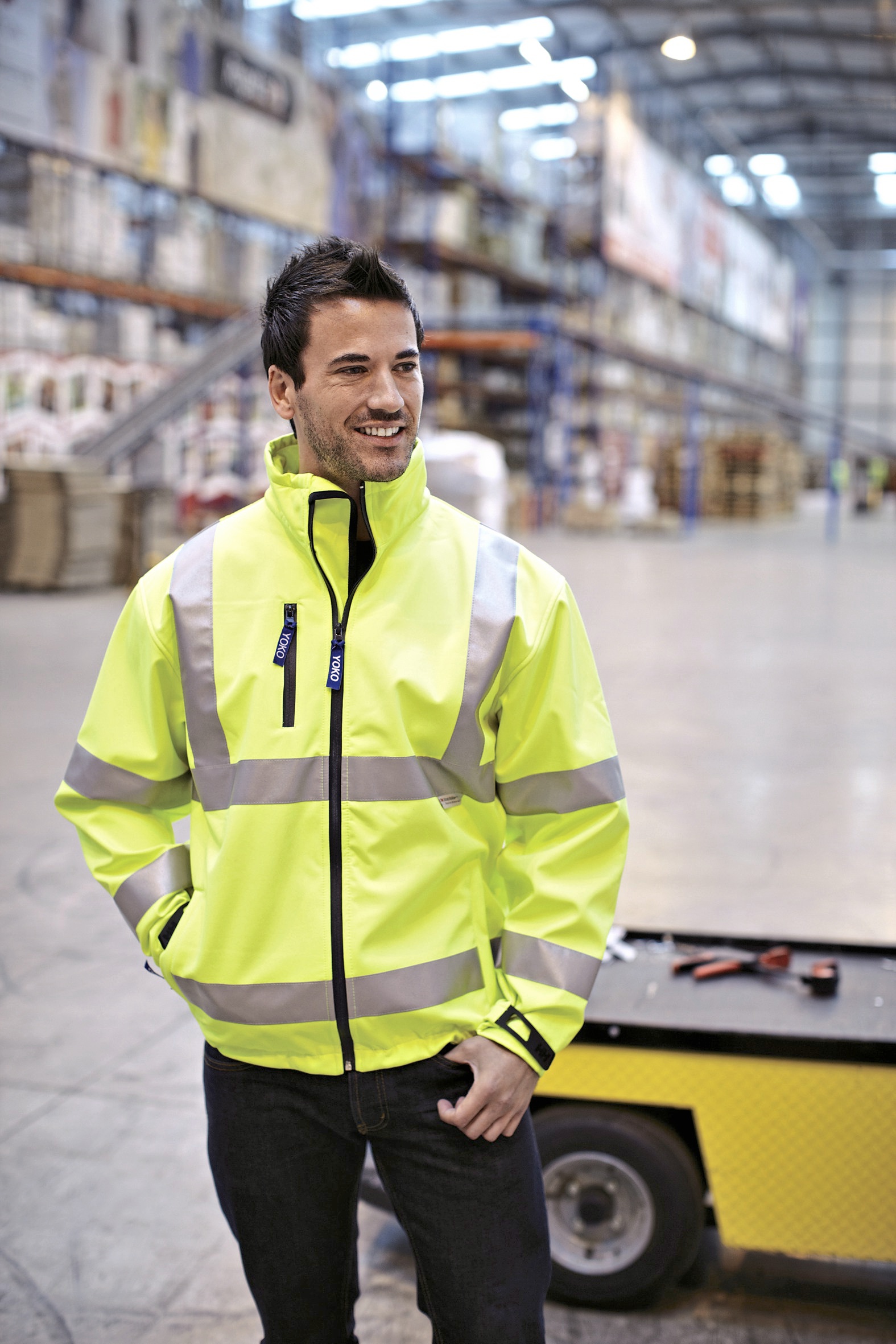 Hosenträger – Hi-Vis 2 Bands & Braces Softshell Jacket