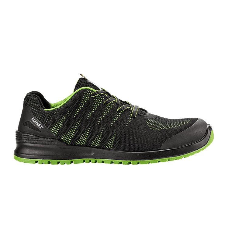 RUNNEX® S1PS-ESD-Sicherheitshalbschuhe SportStar schwarz/grün