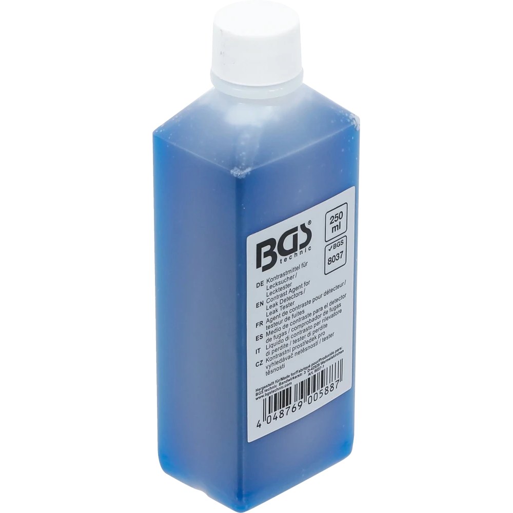 Kontrastmittel für Lecksucher / Lecktester, 250 ml, für Art. 8037