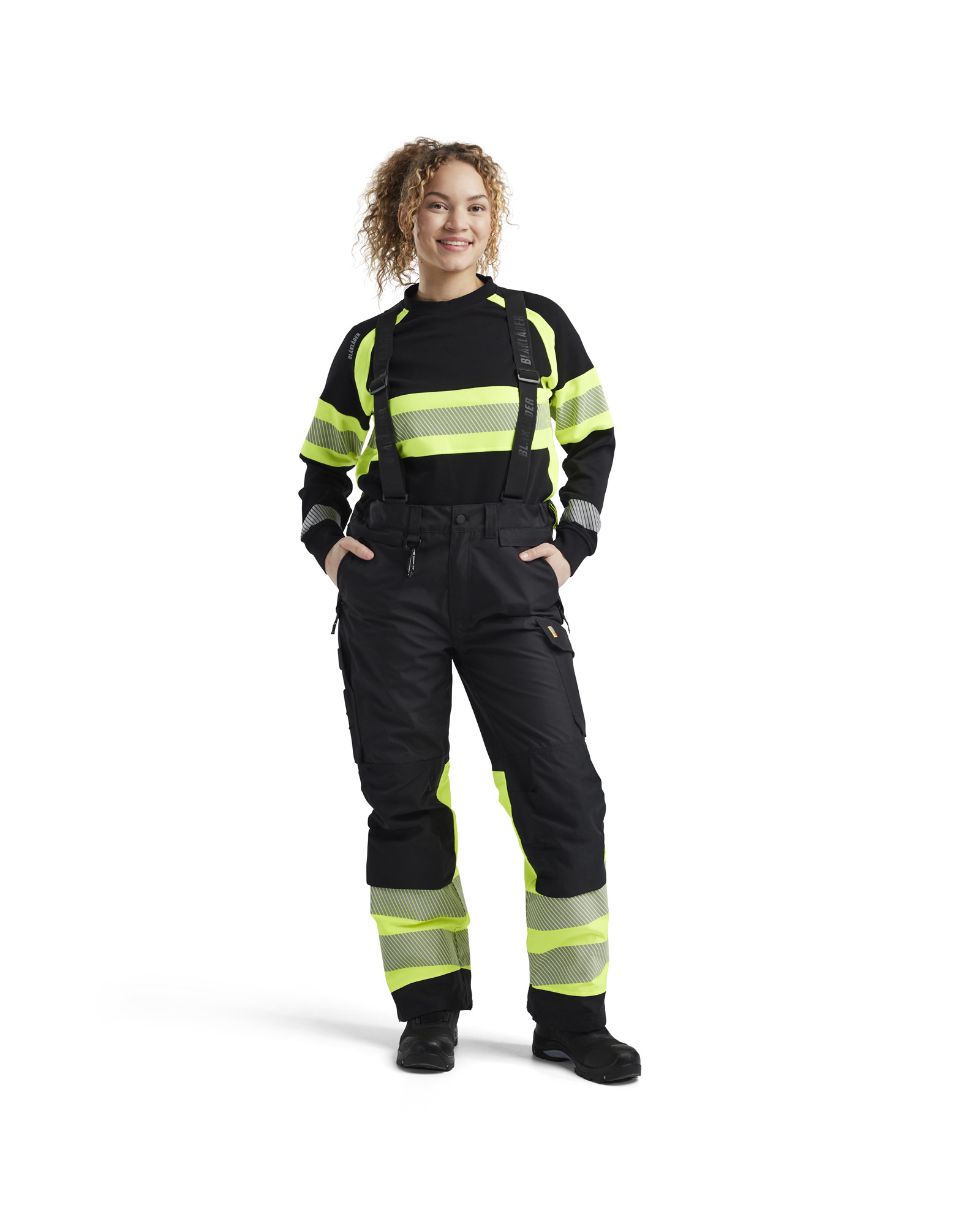 High Vis Shell Arbeitshose