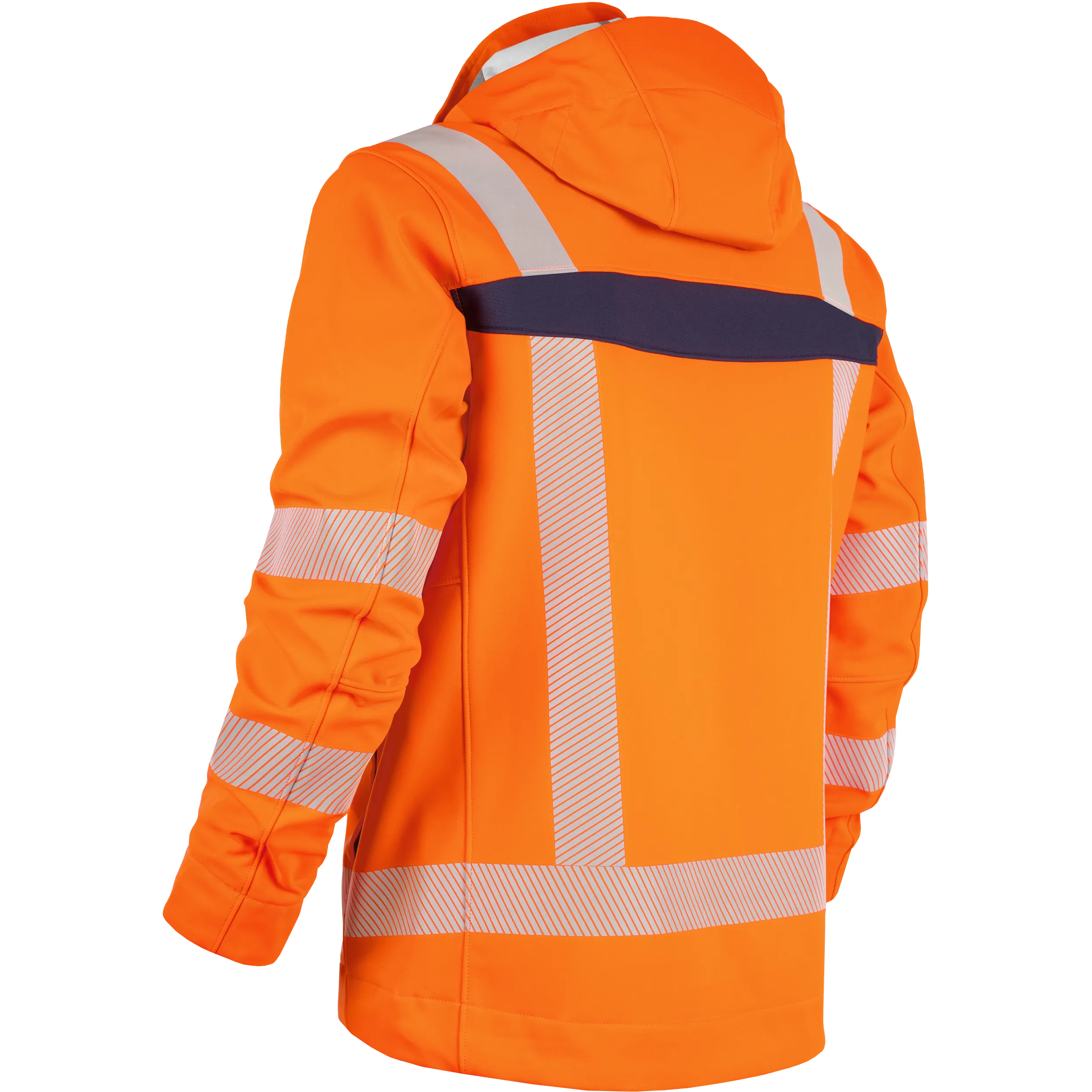 Hybrid-Softshelljacke "Allround-Warnschutz" – wasserdicht & atmungsaktiv