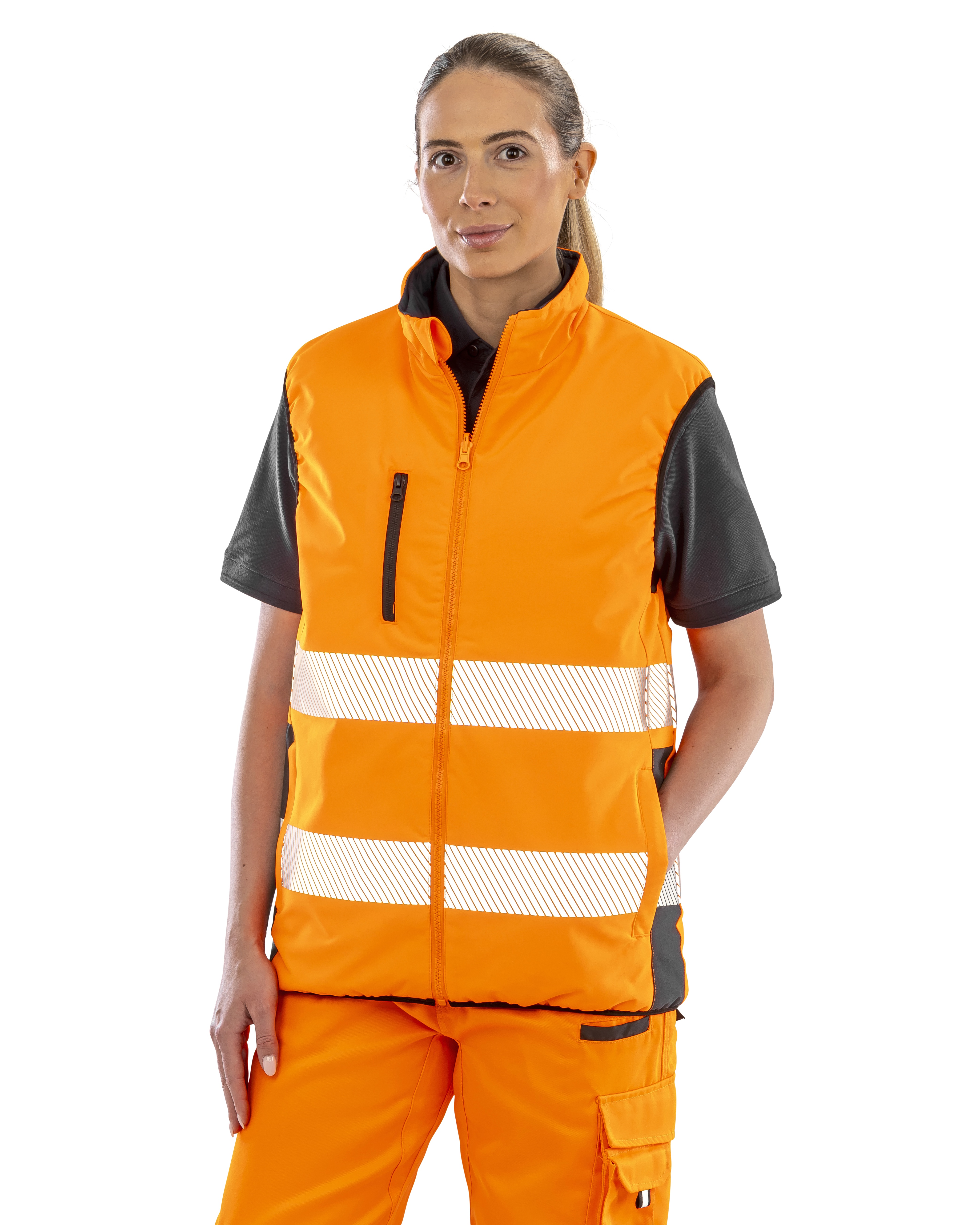 Weste – Reversible Soft Padded Safety Gilet