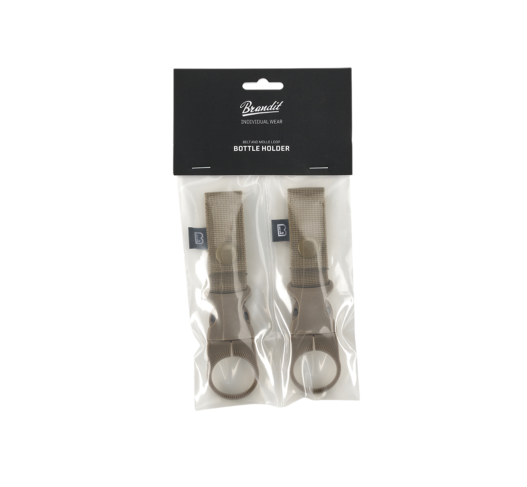 Belt and Molle Loop Bottle Holder 2 Pack