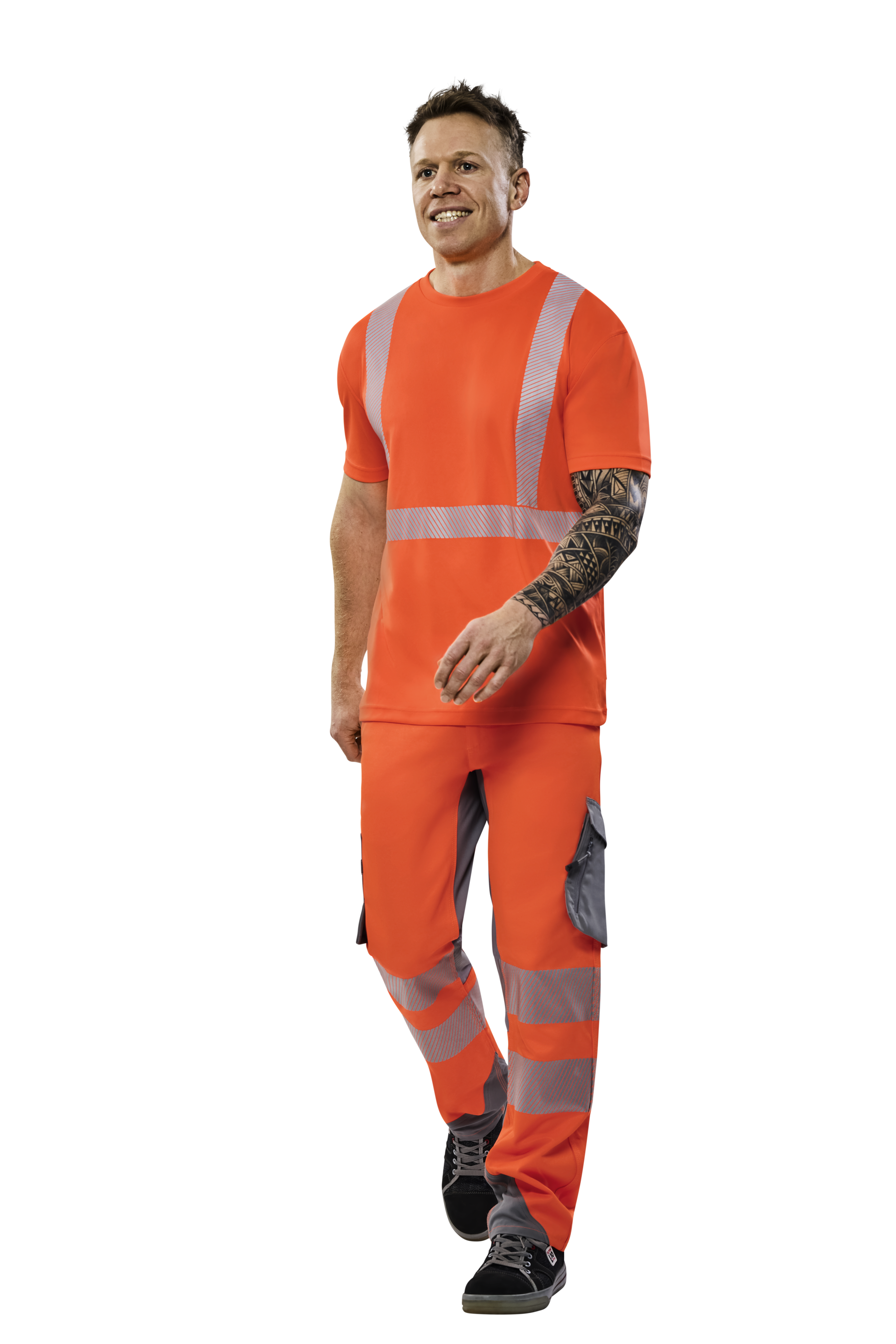 PLANAM T-Shirt 1/4 Norit Warnschutz