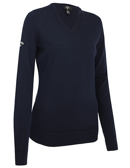 Pullover – Ladies V-Neck Merino Sweater