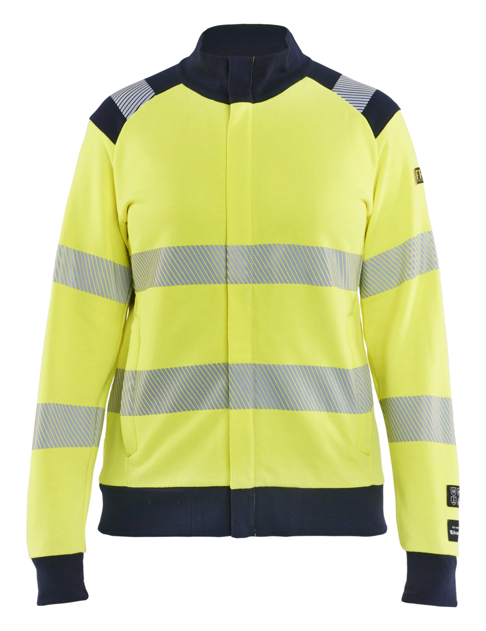 Damen High Vis Multinorm Sweatjacke Inhärent