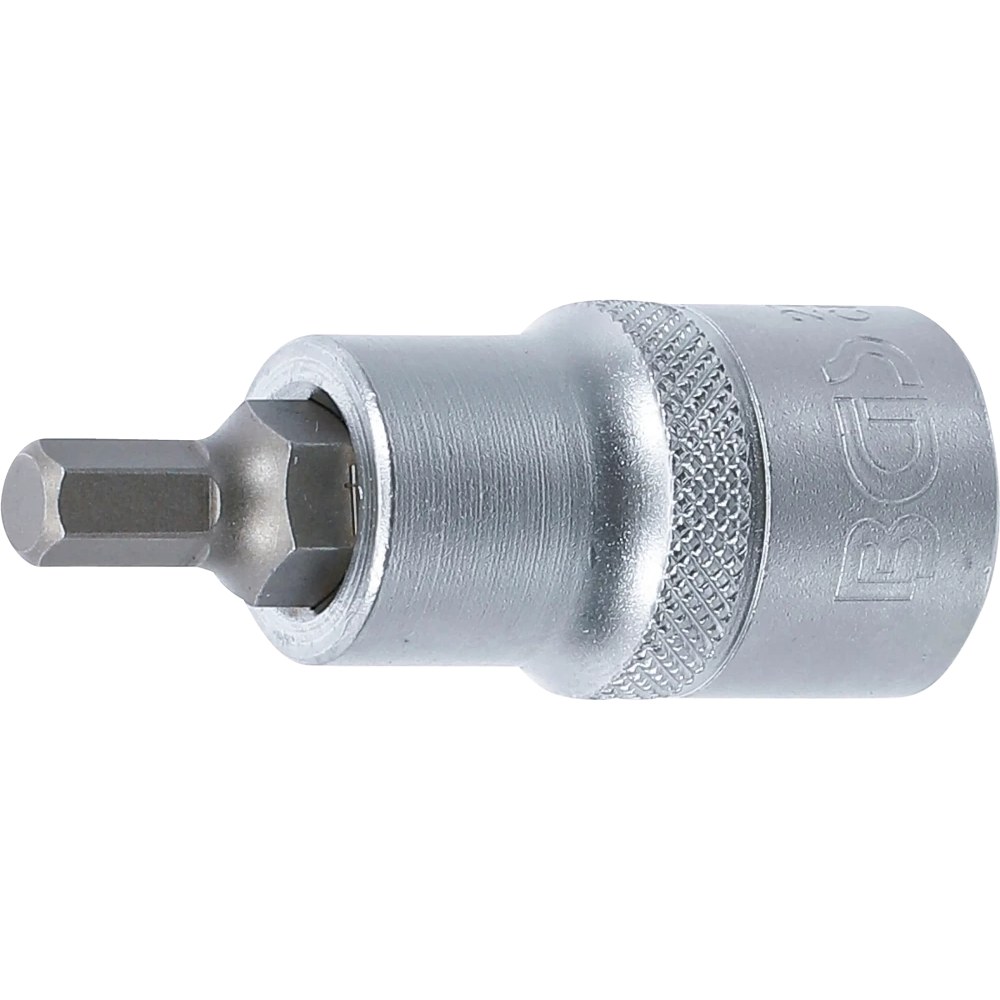 Bit-Einsatz, Länge 55 mm, Antrieb Innenvierkant 12,5 mm (1/2"), Innensechskant 1/4"