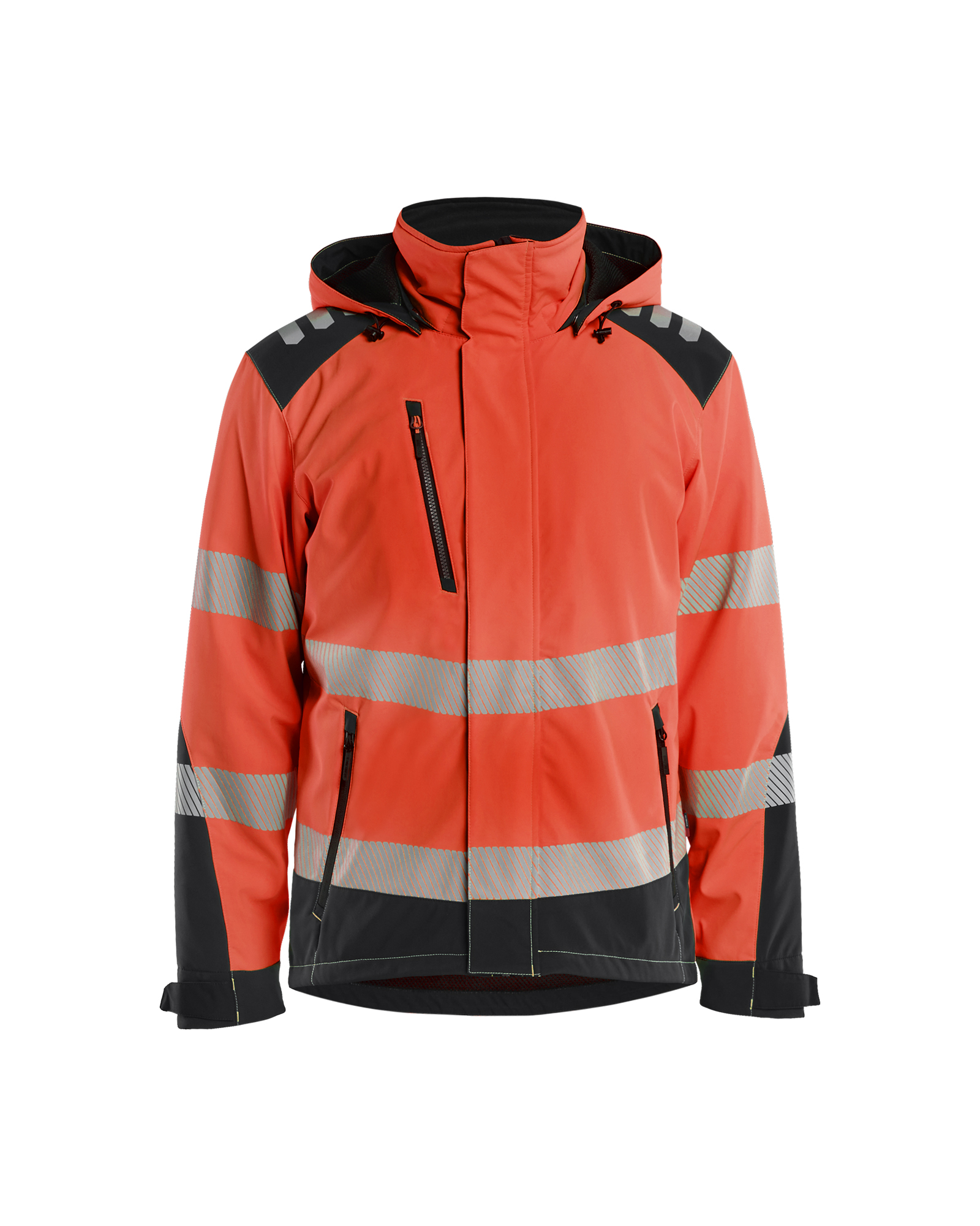 High Vis Softshell Winterjacke