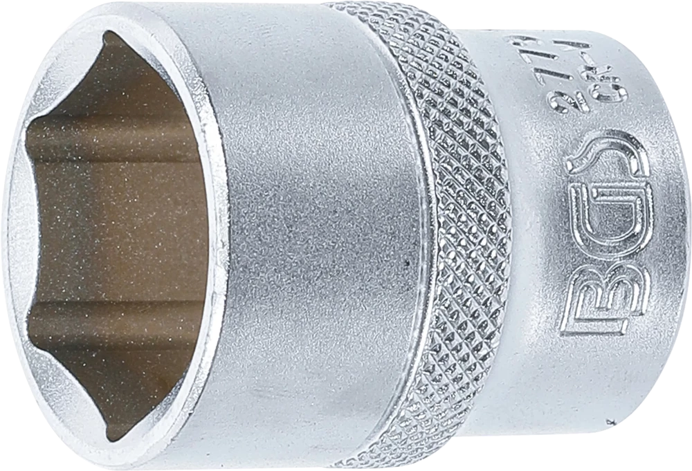 Steckschlüssel-Einsatz Sechskant, Antrieb Innenvierkant 12,5 mm (1/2"), SW 15/16"
