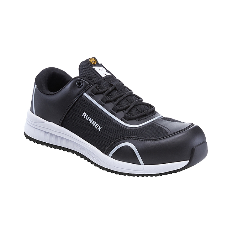 RUNNEX® S1PS-ESD-Sicherheitshalbschuhe SportStar schwarz/weiß