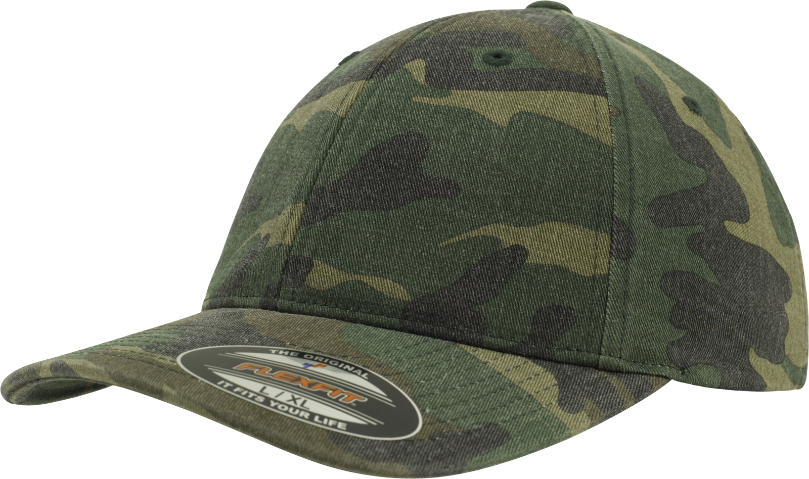Flexfit Garment Washed Camo
