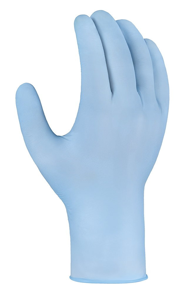 teXXor® Nitril-Einweg-Handschuhe Beschleunigerfrei hellblau