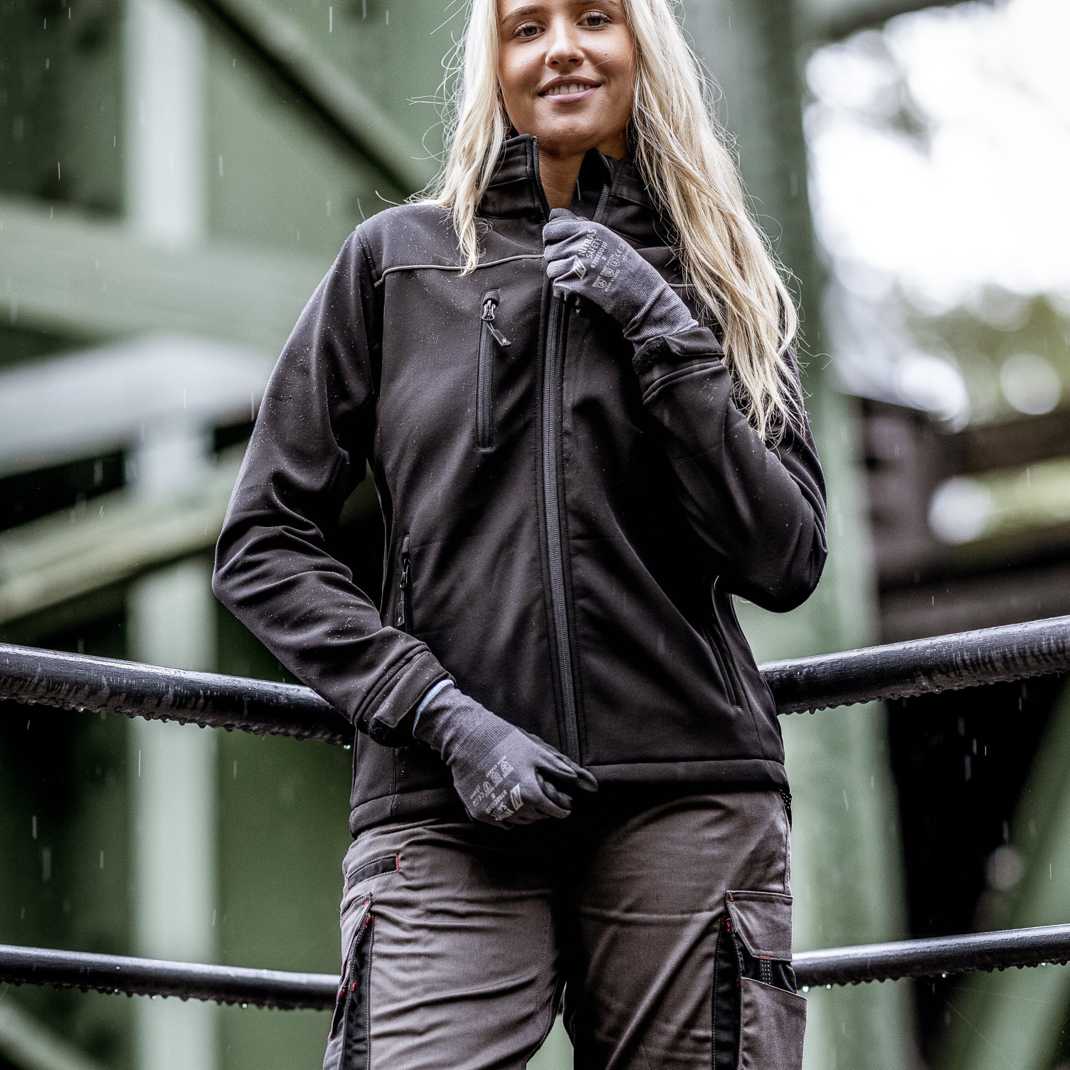 Kapuze MOTION TEX LIGHT Softshelljacke