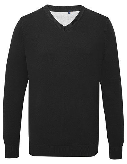 Pullover – Men´s Cotton Blend V Neck Sweater