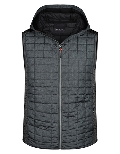 Weste – Men´s Knitted Hybrid Vest