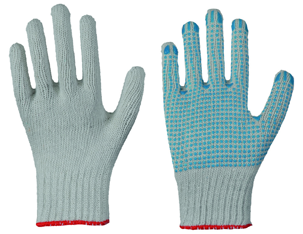 Solidstar® | Strickhandschuh | MAGIC BLUE | Noppen