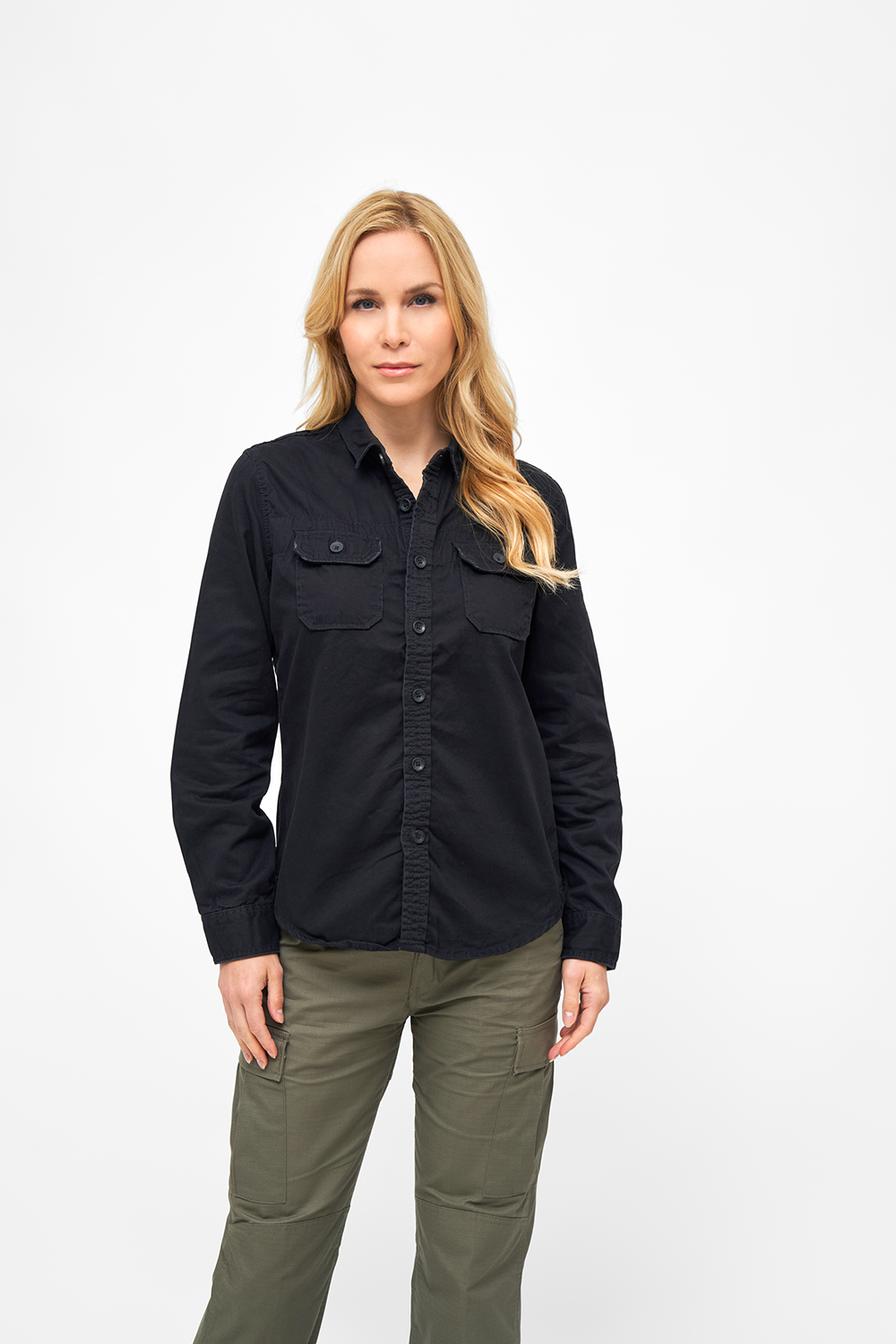 Women Vintage Shirt Long Sleeve