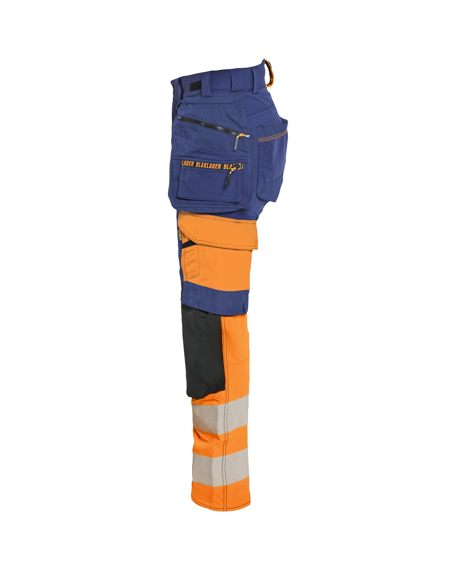 Damen High Vis Arbeitshose 4-Wege-Stretch