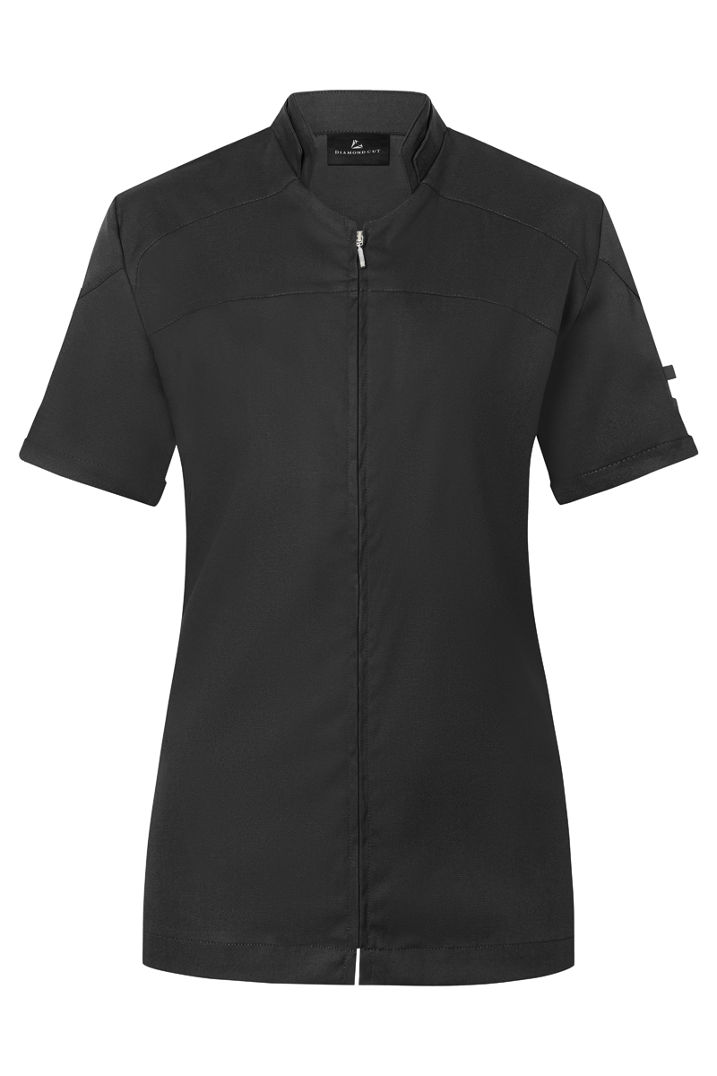 Short-Sleeve Chef Jacket for Women DIAMOND CUT® Excellence