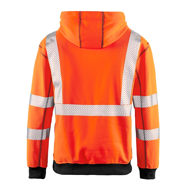 4PROTECT® Warnschutz UV-Hoodie Portland leuchtorange