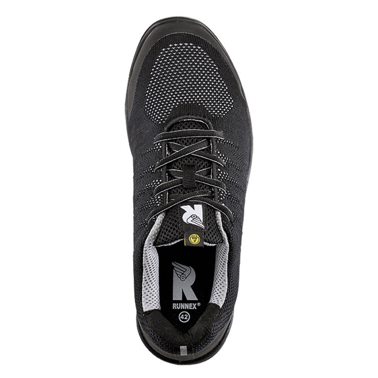 RUNNEX® S1PS-ESD-Sicherheitshalbschuhe SportStar schwarz/grau