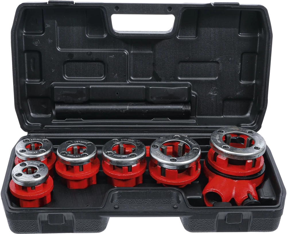 Schneidkluppen-Satz, 1/4" - 1 1/4", 8-tlg.