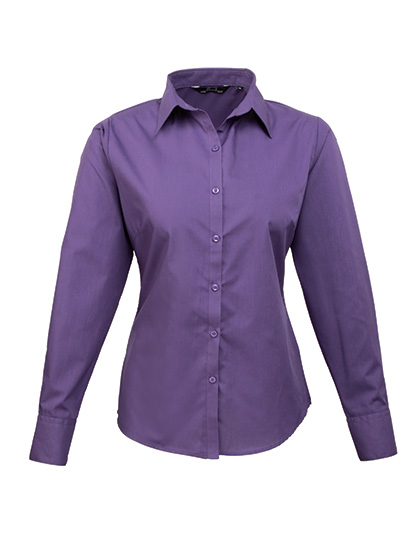Bluse – Women´s Poplin Long Sleeve Blouse