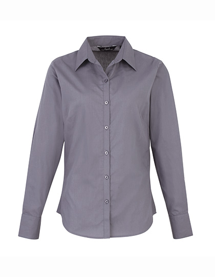 Bluse – Women´s Poplin Long Sleeve Blouse