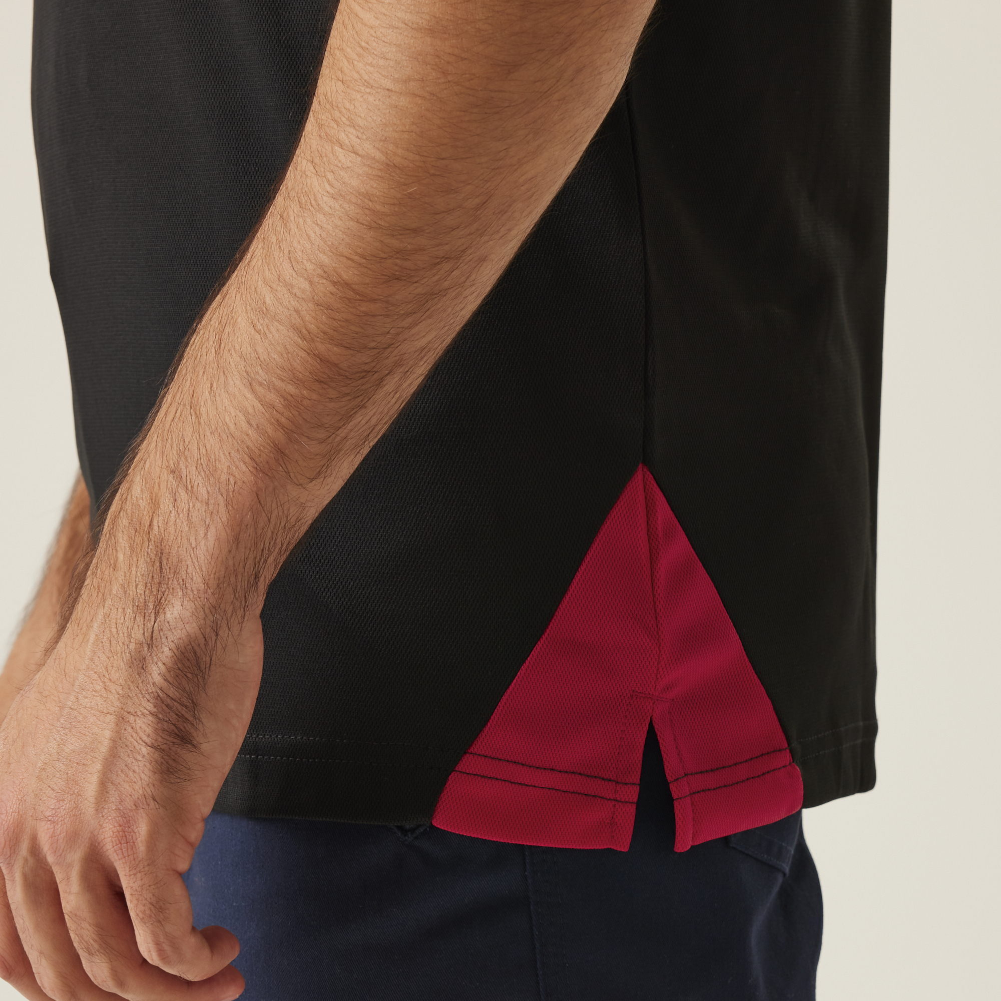 Contrast Coolweave Polo
