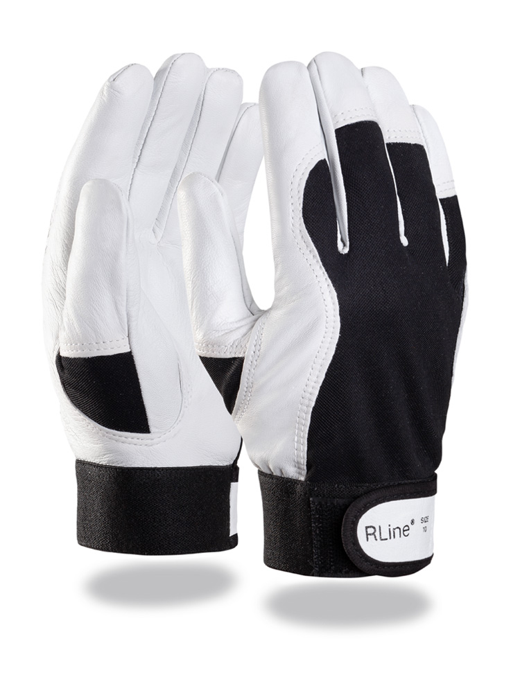 RLine® | Ziegen-Nappalederhandschuh | Klettverschluss