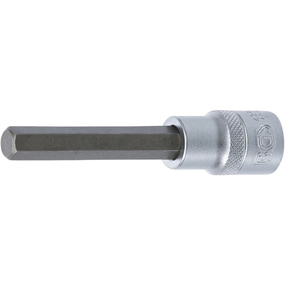 Bit-Einsatz, Länge 100 mm, Antrieb Innenvierkant 12,5 mm (1/2"), Innensechskant 10 mm